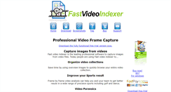 Desktop Screenshot of fastvideoindexer.com